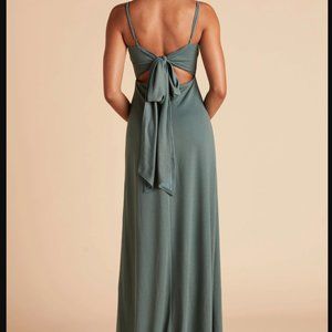 Birdy Grey, Medium, Crepe Sea Glass, The Benny style dress